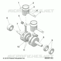 ENGINE, PISTON &amp; CRANKSHAFT