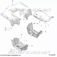 HINTER CAB, SEAT AND FOOTWELLS