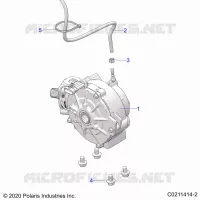 ANTRIEB, FRONT GEARCASE MOUNTING
