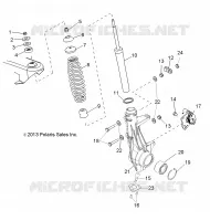 FRONT SUSPENSION STRUT