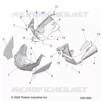 NOSEPAN ASM./FENDERS
