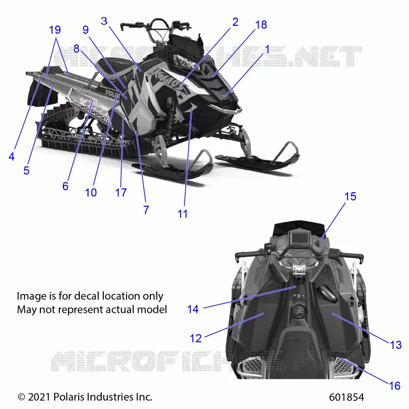 DECALS TAN SIDE PANEL OPTION