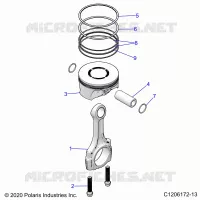 ENGINE, KOLBENSTANGE