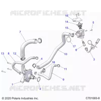 MOTOR, WATERPUMP AND BYPASS