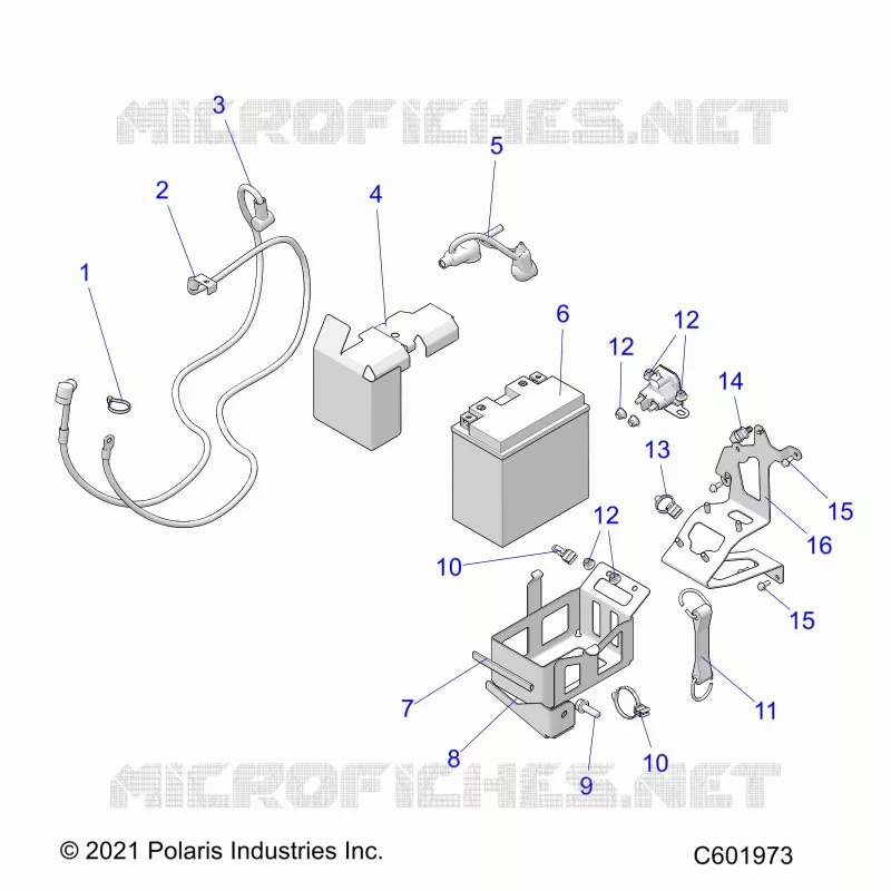 ELEKTRIC, E.S. BATTERY/BOX AND CABLES