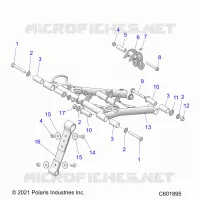 SUSPENSION, FRONT DREHMOMENTARM