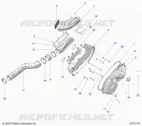 ANTRIEB, CLUTCH COVER AND DUCTING