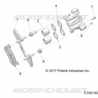 HINTERBREMSE CALIPER