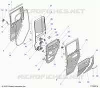 DOORS ASSEMBLY, REAR