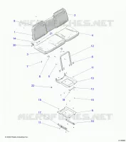 SITZ ASM. AND SLIDER