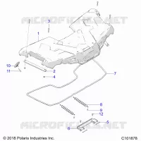 BODY, FRONT STORAGE