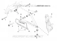 SUSPENSION, A-ARM and STREBE MOUNTING