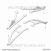 FRONT SUSPENSION A-ARMS