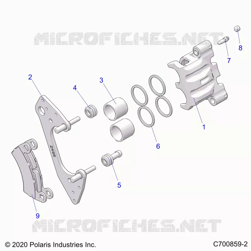 VORDERBREMSE CALIPER