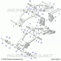 HINTERRADAUFHÃ„NGUNG CONTROL ARM, MOUNTING