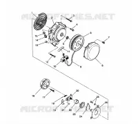 RÜCKZUG ANLASSER 2X4 350L W937539 (4924032403036A)