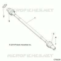 ANTRIEB, REAR PROP SHAFT