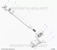 ANTRIEB, MID PROP SHAFT