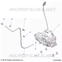 ANTRIEB, FRONT GEARCASE MOUNTING