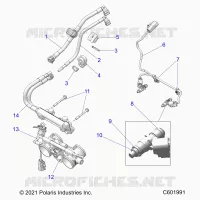 KRAFTSTOFFSYSTEM, RAIL, LINES AND THROTTLE BODY