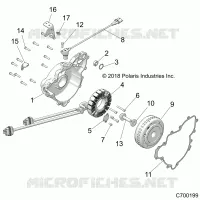 ENGINE, STATOR AND SCHWUNGRAD