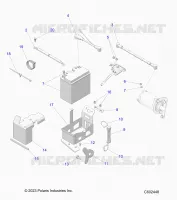 ELEKTRIC, BATTERY BOX ASM.