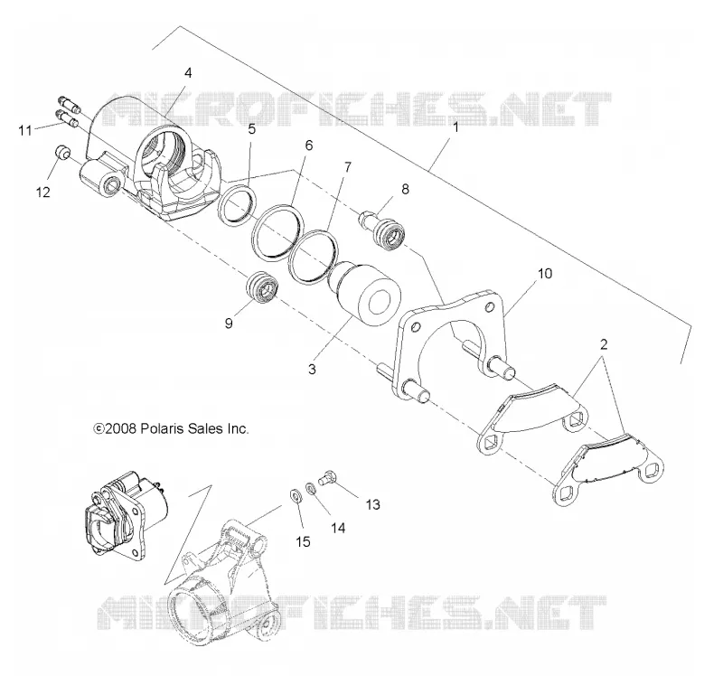HINTERBREMSE CALIPER