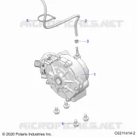 ANTRIEB, FRONT GEARCASE MOUNTING