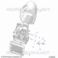 INSTRUMENTENTAFEL, HEATER ASSEMBLY