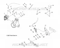 MASTER CYLINDER, REAR AND FOOT PEDAL