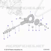 ANTRIEB, CHAIN TENSIONER AND SPROCKET