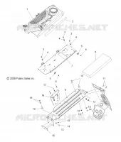 CHASSIS, CLUTCH GUARD AND COVER