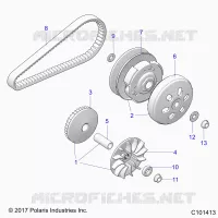 ANTRIEB, PRIMARY CLUTCH