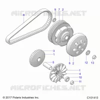 ANTRIEB, PRIMARY CLUTCH