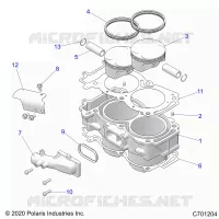 ZYLINDER AND PISTON