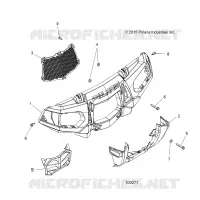 FRONTSTOSSSTANGE AND MOUNTING