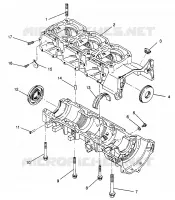 CRANKCASE ASSEMBLY STORM 0965782, STORM SKS 0965582,  EURO STORM E965782, E (4931593159C014)