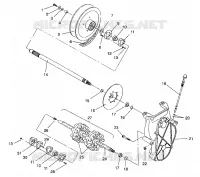ANTRIEB ASSEMBLY SPORT / 0930443 (4922942294017A)