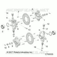 FRONT SUSPENSION HUB