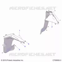 FENDER FLARES, FRONT