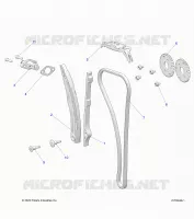 CAM CHAIN AND TENSIONER
