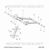 SUSPENSION, FRONT DREHMOMENTARM