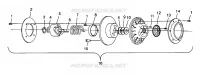 angetriebene Kupplungs 600 RMK 0980958 and EUROPEAN 600 RMK E980958 (4944634463C002)