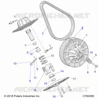 ANTRIEB, SECONDARY CLUTCH