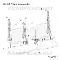 SITZ BELT AND MOUNTING