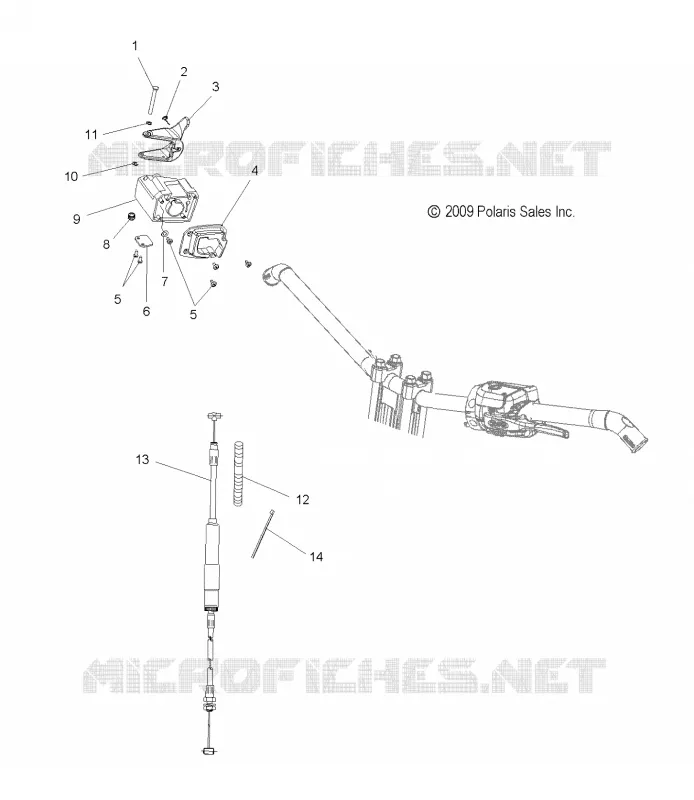 MOTOR, DROSSELN CONTROL ASM.