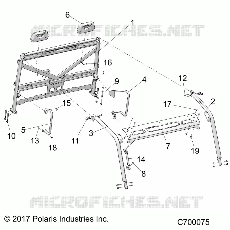 CHASSIS, CAB RAHMEN