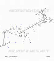 SUSPENSION, REAR STABILISATORSTANGE