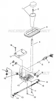 GEAR SELECTOR SCRAMBLER W967840 (4935823582C008)