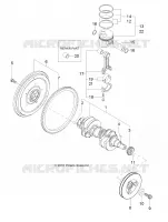 MOTOR, KURBELWELLE AND KOLBEN